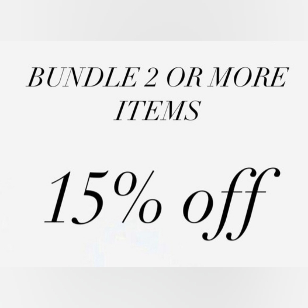 15% Off Bundle Offer